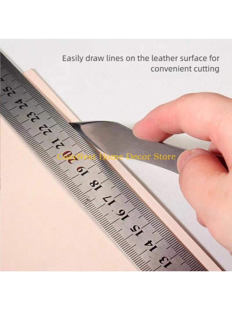 Leatherwork Patterns Free - 92MF Multipurpose Stainless Steel Leather Working