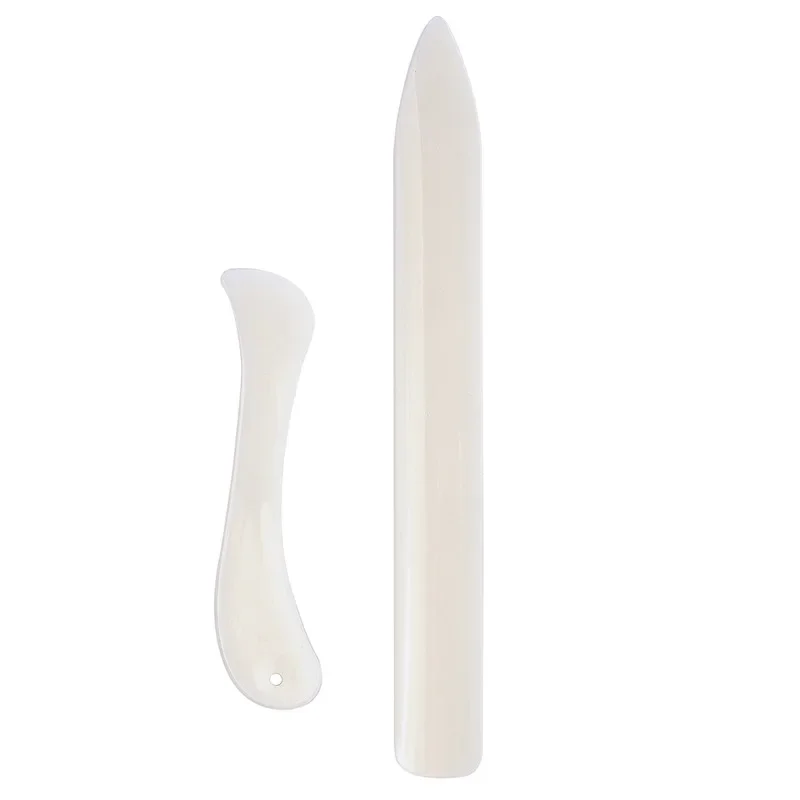 Bone Folder Tool - 2PCS Set Leather Craft Tools Bone
