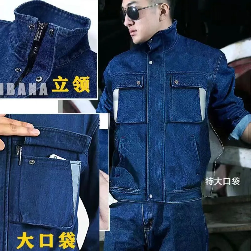 Jeans Work Clothes Electric We - огляд і ціна Leather Work Overalls