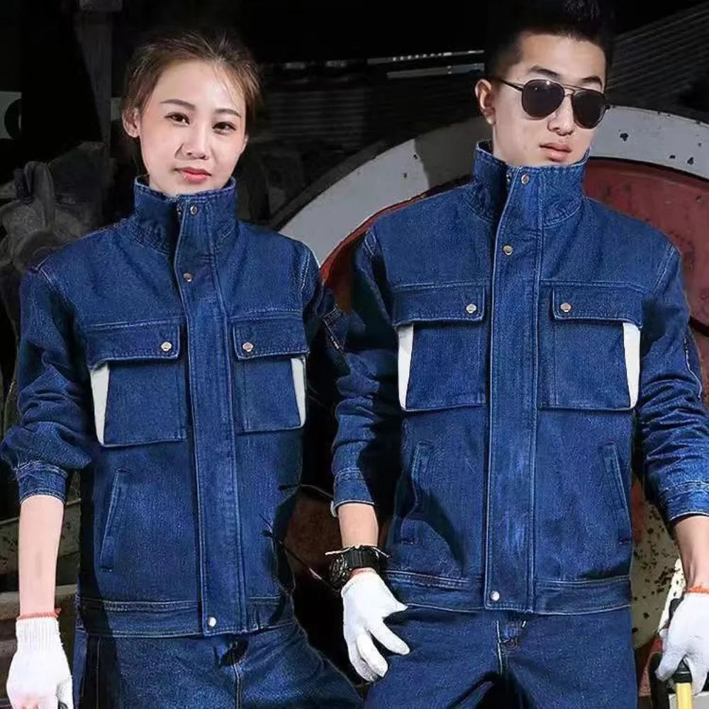 Jeans Work Clothes Electric We - огляд і ціна Leather Work Overalls