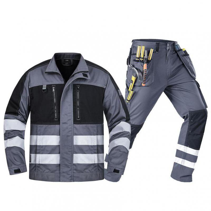 Multi Pocket Reflective Safety - огляд і ціна Leather Work Overalls
