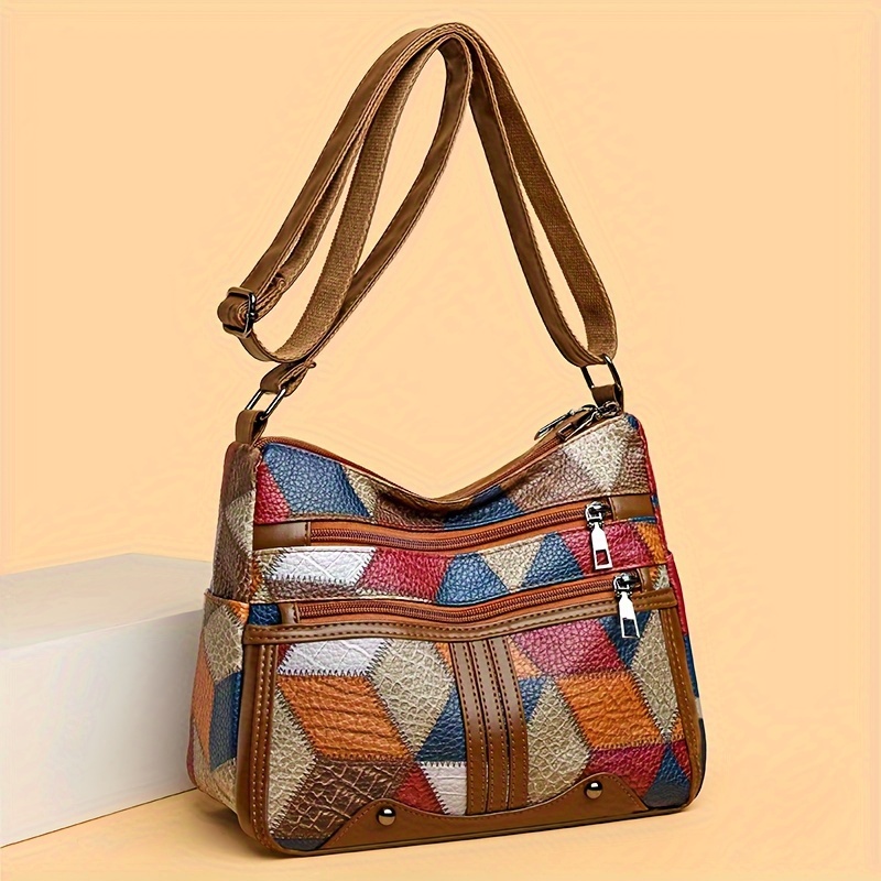 Women Geometric Pattern Synthe - огляд і ціна Leatherwork Patterns Free