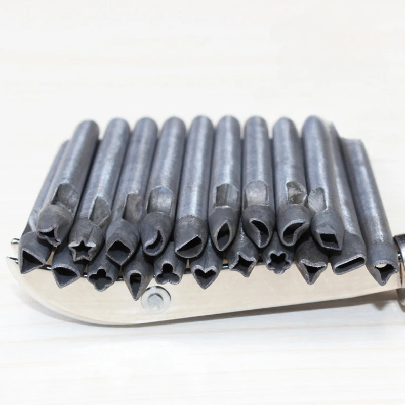 20pcs 5mm Iron Irregular Flowe - огляд і ціна Leatherwork Manual