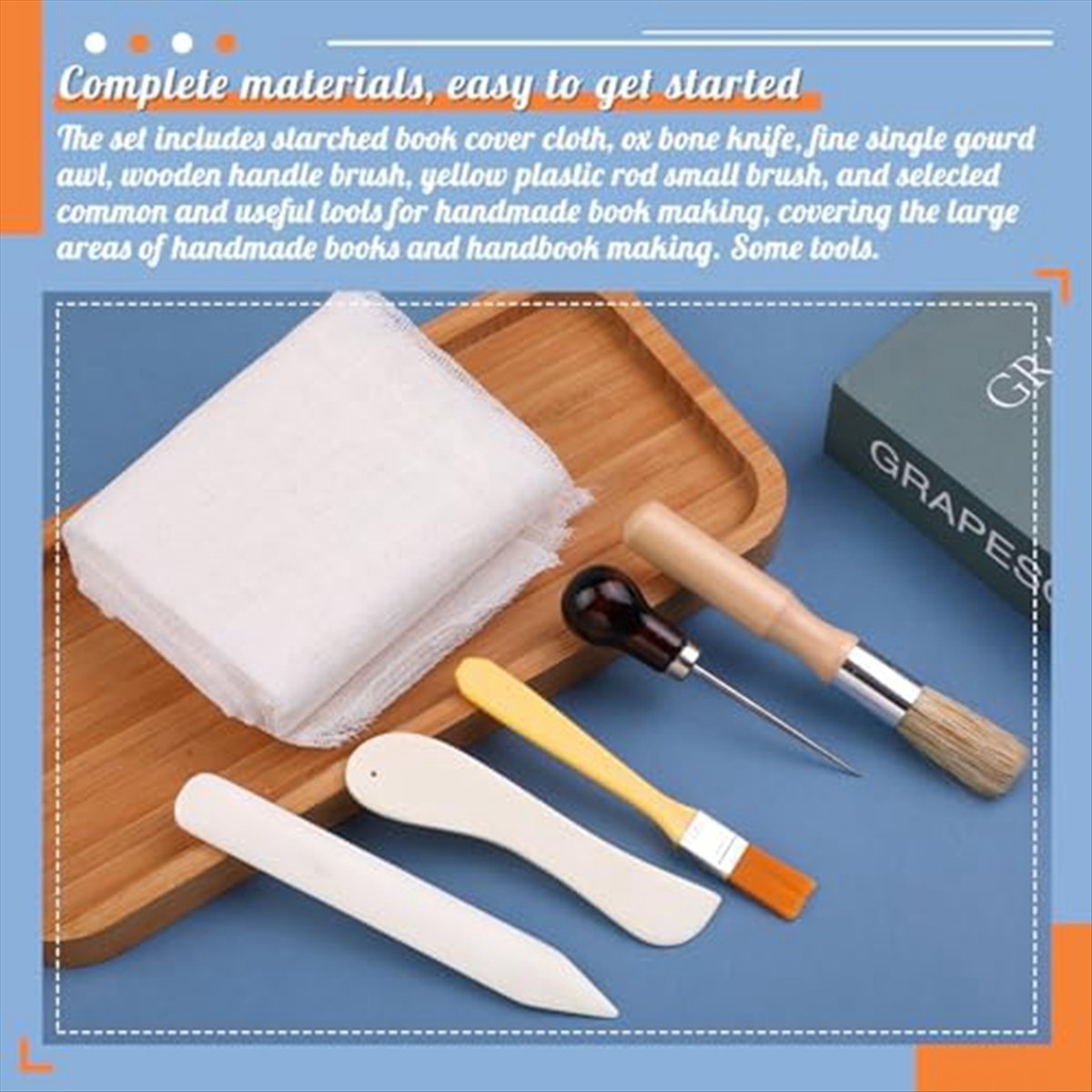 ABYA Bone Folders Kit, Bone Fo - огляд і ціна Bone Folder Tool