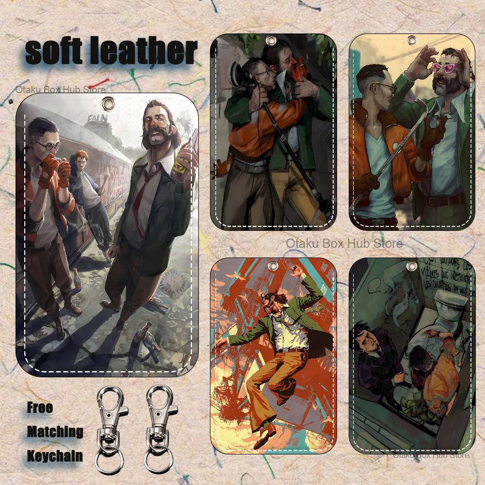 Game D-Disco E-Elysiums Holder - огляд і ціна Leatherwork Keychain