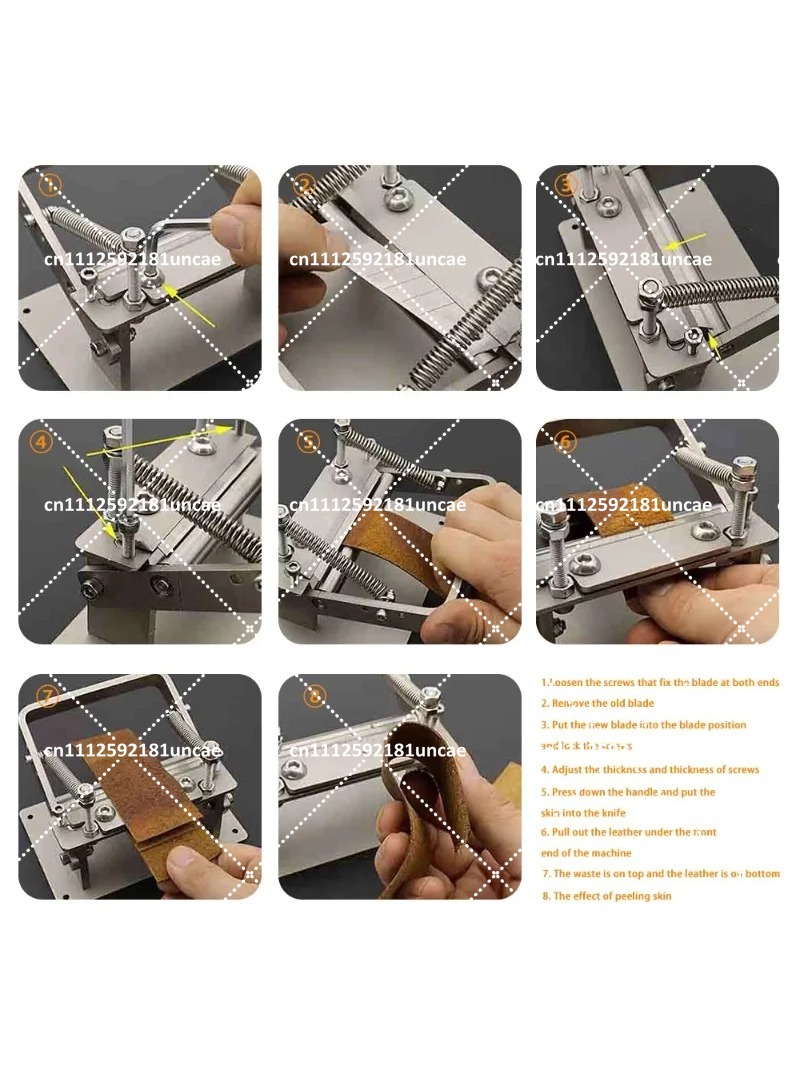 Manual Leather Splitter Peelin - огляд і ціна Leatherwork Manual
