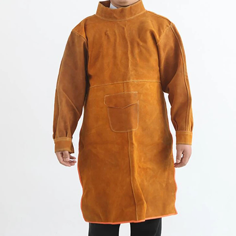 Cowhide Leather Welding Clothe - огляд і ціна Leather Work Overalls