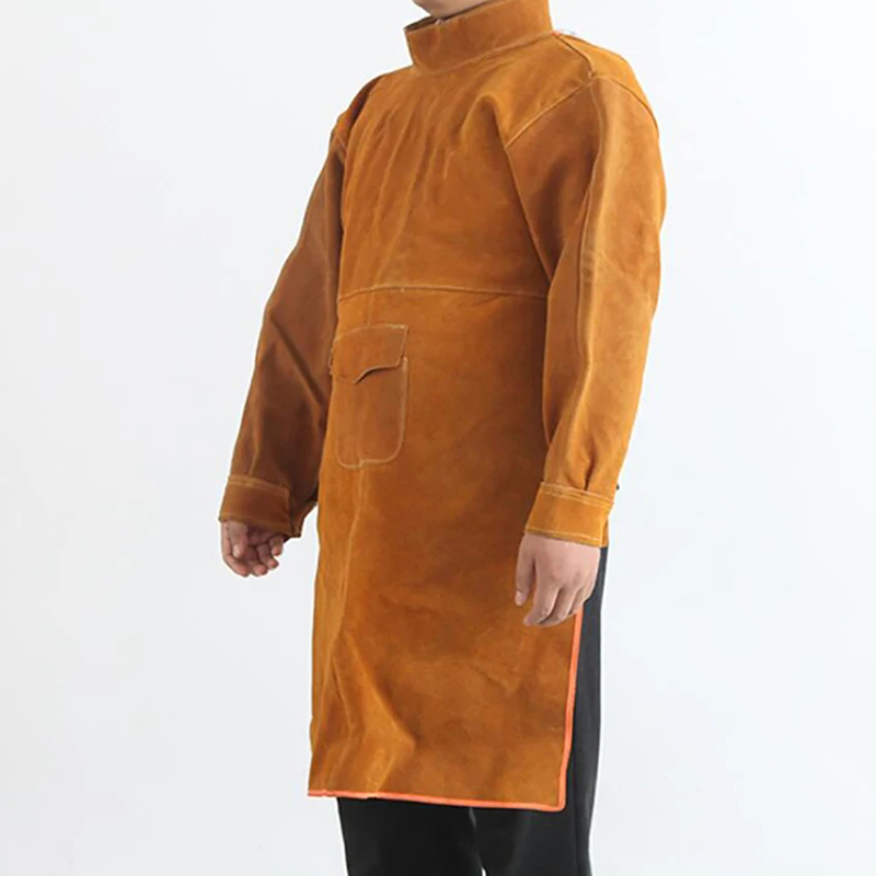 Cowhide Leather Welding Clothe - огляд і ціна Leather Work Overalls