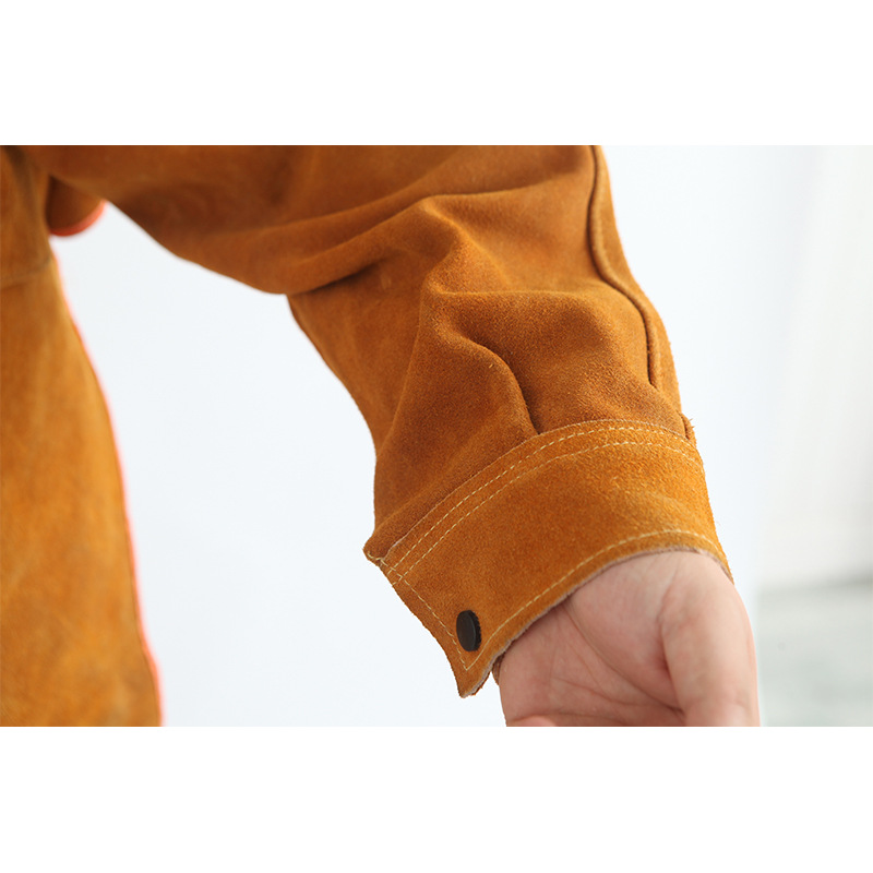 Cowhide Leather Welding Clothe - огляд і ціна Leather Work Overalls