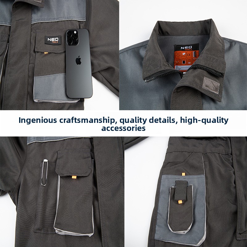 Factory Direct Sales Men's Ove - огляд і ціна Leather Work Overalls
