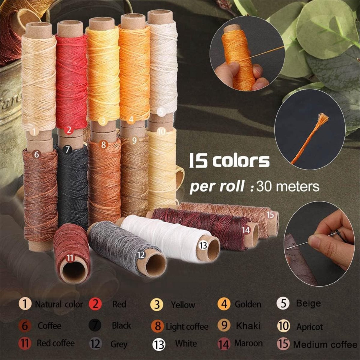 66Pcs Leather Working Tools Ki - огляд і ціна Beginner Leatherwork Kit