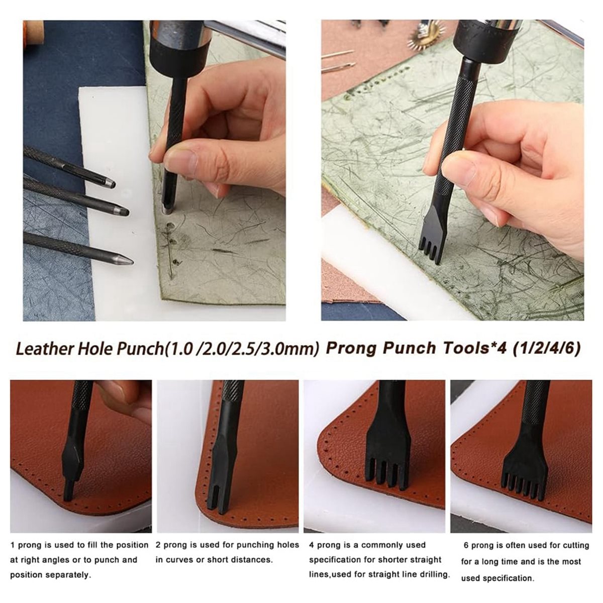 66Pcs Leather Working Tools Ki - огляд і ціна Beginner Leatherwork Kit