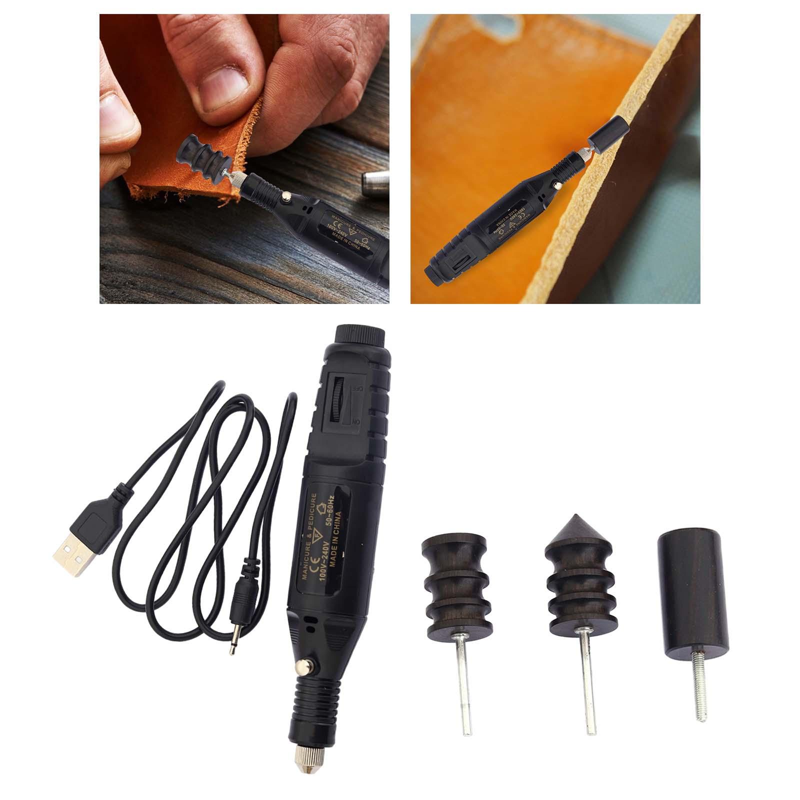 Leather Edge Polishing Tool El - огляд і ціна Leatherwork Machine