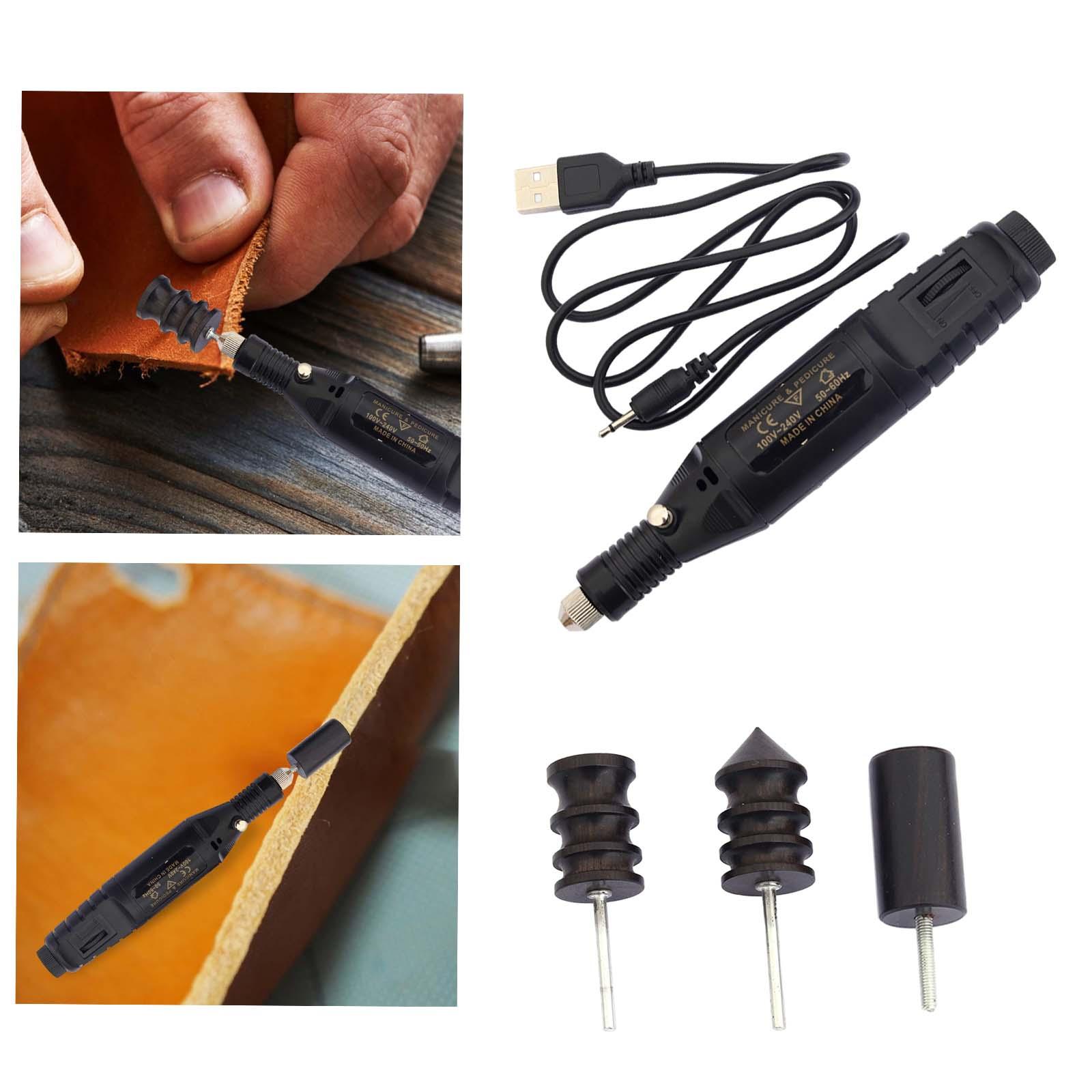 Leather Edge Polishing Tool El - огляд і ціна Leatherwork Machine