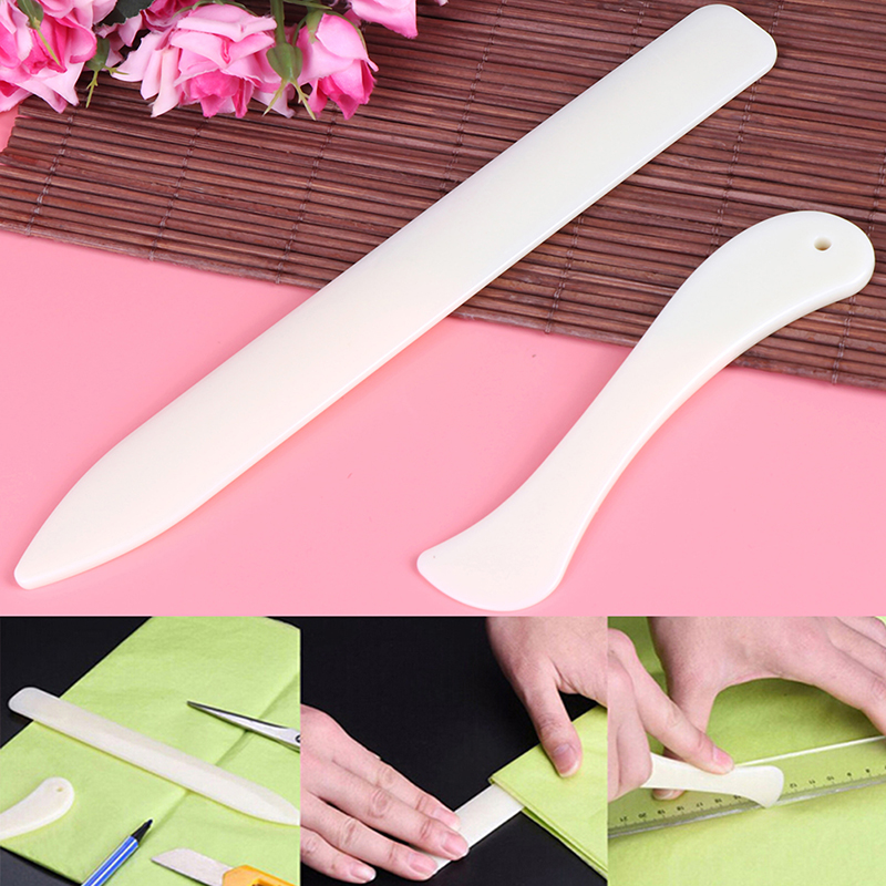 2Pcs/set Plastic Bone Folder C - огляд і ціна Bone Folder Tool