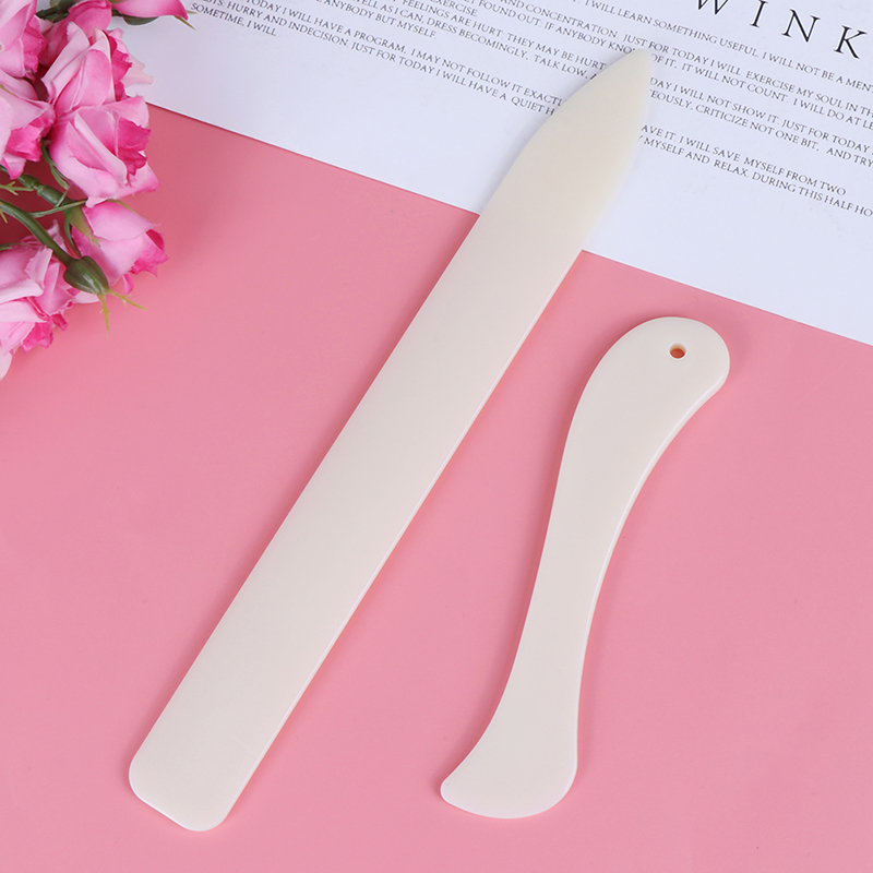 2Pcs/set Plastic Bone Folder C - огляд і ціна Bone Folder Tool