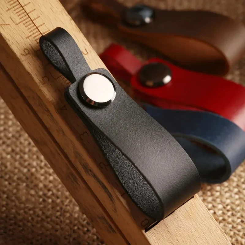 Custom LOGO Genuine Leather Ke - огляд і ціна Leatherwork Keychain