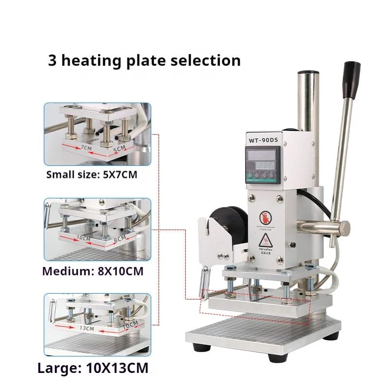 Hot Foil Stamping Machine 300W - огляд і ціна Leatherwork Machine