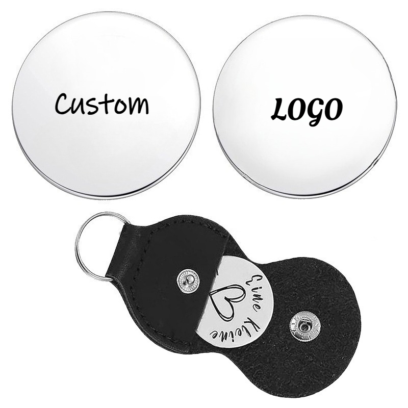 Custom LOGO Keychain Blank Lea - огляд і ціна Leatherwork Keychain