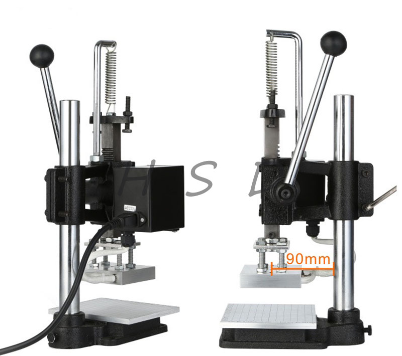 Manual Heat Press Stamping Mac - огляд і ціна Leatherwork Manual