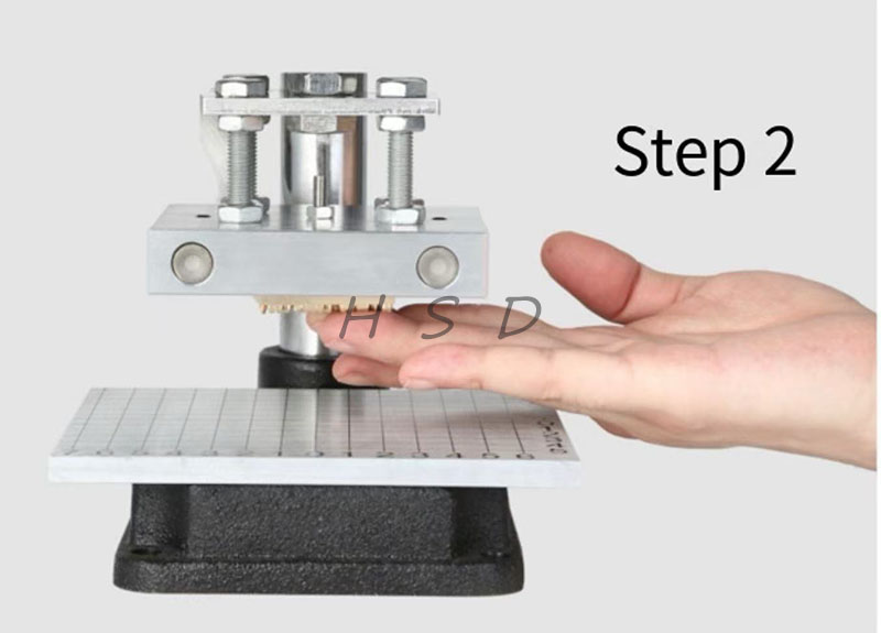 Manual Heat Press Stamping Mac - огляд і ціна Leatherwork Manual